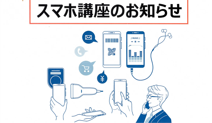 「スマホ講座」のお知らせ
